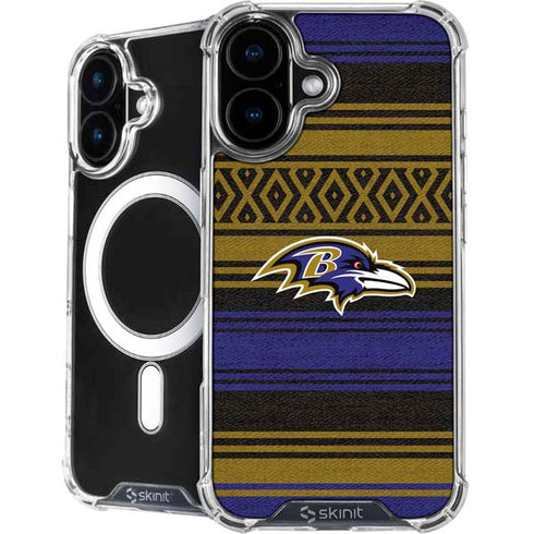 NFL Baltimore Ravens Trailblazer iPhone 16 MagSafe Case