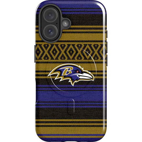 NFL Baltimore Ravens Trailblazer iPhone 16 Magsafe Impact Case