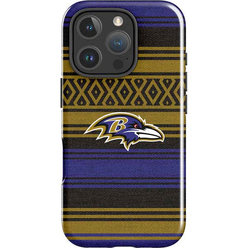 NFL Baltimore Ravens Trailblazer iPhone 16 Pro Impact Case