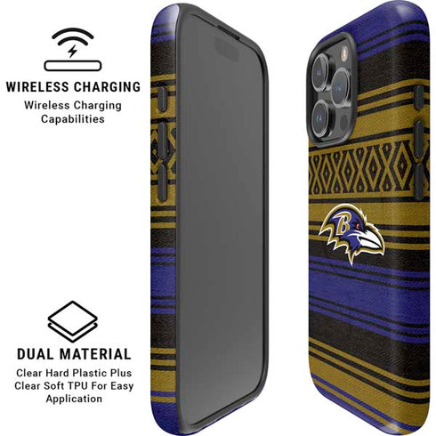 NFL Baltimore Ravens Trailblazer iPhone 16 Pro Magsafe Impact Case