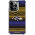 NFL Baltimore Ravens Trailblazer iPhone 16 Pro Max Clear Case