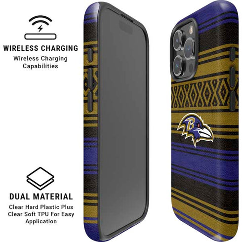 NFL Baltimore Ravens Trailblazer iPhone 16 Pro Max Magsafe Impact Case