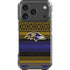 NFL Baltimore Ravens Trailblazer iPhone 18 Pro Clear Case