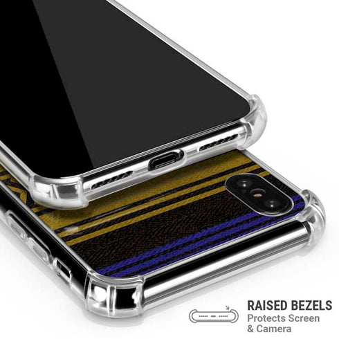 NFL Baltimore Ravens Trailblazer iPhone X/XS Clear Case