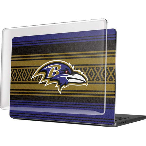 NFL Baltimore Ravens Trailblazer MacBook Pro 14in (2021-24) Case plus Skin