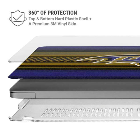 NFL Baltimore Ravens Trailblazer MacBook Cases