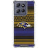 NFL Baltimore Ravens Trailblazer Moto G 5G (2025) Clear Case