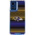NFL Baltimore Ravens Trailblazer Moto G 5G (2024) Clear Case