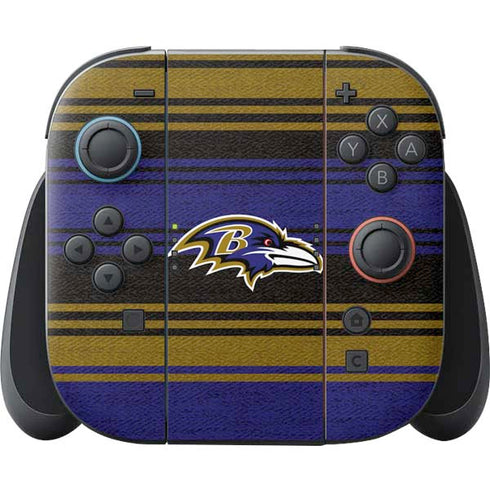 NFL Baltimore Ravens Trailblazer Nintendo Switch 2 (2025) Joy-Con Controller Skin
