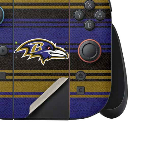NFL Baltimore Ravens Trailblazer Nintendo Switch 2 (2025) Joy-Con Controller Skin