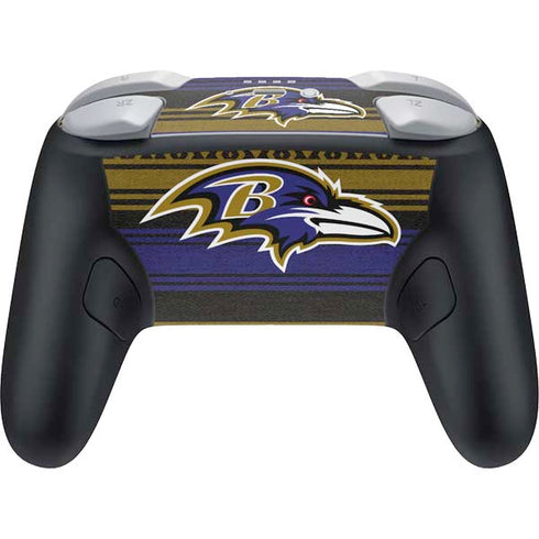 NFL Baltimore Ravens Trailblazer Nintendo Switch 2 (2025) Pro Controller Skin