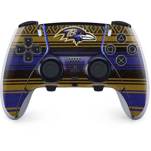 NFL Baltimore Ravens Trailblazer PS5 DualSense Edge Pro Controller Skin