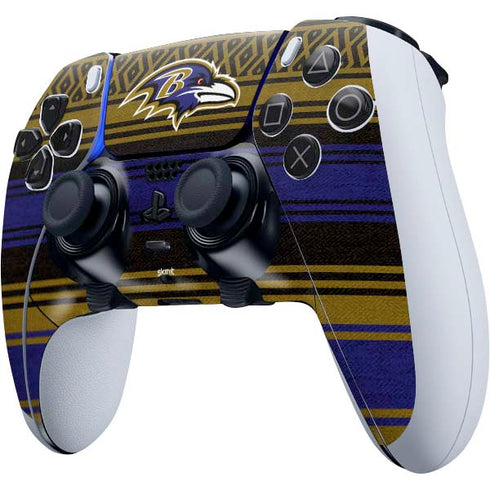 NFL Baltimore Ravens Trailblazer PS5 DualSense Edge Pro Controller Skin