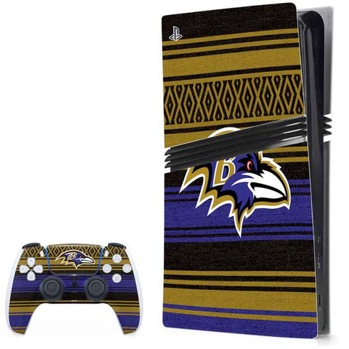 NFL Baltimore Ravens Trailblazer PS5 Pro Bundle Skin