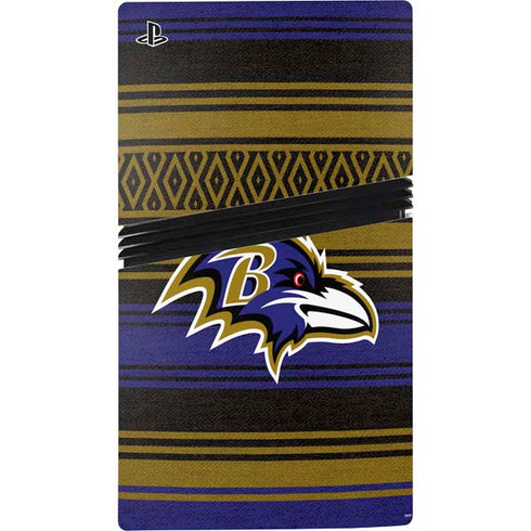 NFL Baltimore Ravens Trailblazer PS5 Pro Console Skin
