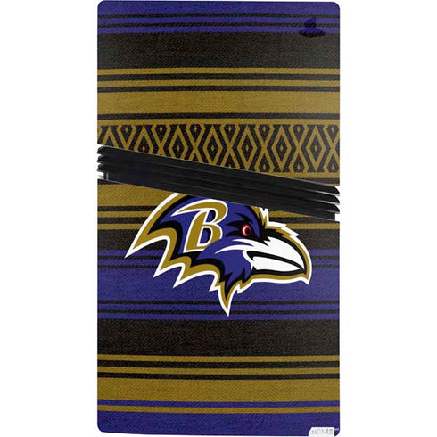 NFL Baltimore Ravens Trailblazer PS5 Pro Console Skin