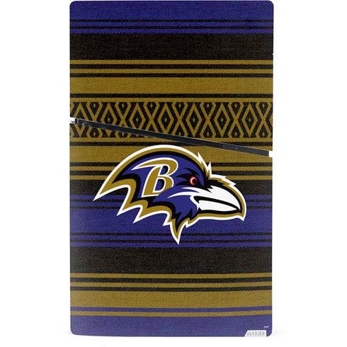 NFL Baltimore Ravens Trailblazer PS5 Slim Digital Edition Console Skin