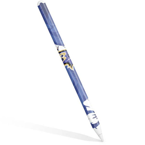 NFL Baltimore Ravens Tropical Print Apple Pencil (2nd Gen 2019) Skin