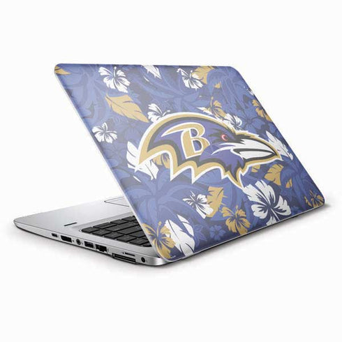 NFL Baltimore Ravens Tropical Print HP Elitebook Skin