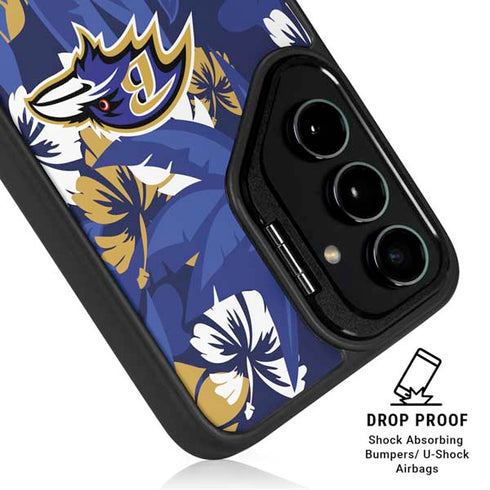 NFL Baltimore Ravens Tropical Print Galaxy S25 Plus Kickstand Case