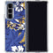 NFL Baltimore Ravens Tropical Print Galaxy Z Fold5 5G Clear Case