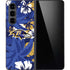 NFL Baltimore Ravens Tropical Print Galaxy Z Fold5 5G Skin