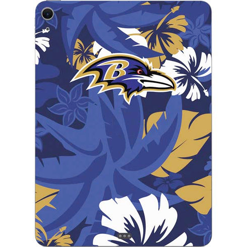 NFL Baltimore Ravens Tropical Print Apple iPad Air Skin
