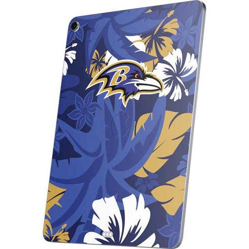 NFL Baltimore Ravens Tropical Print Apple iPad Air Skin