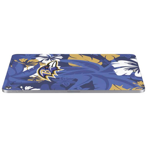 NFL Baltimore Ravens Tropical Print Apple iPad Air Skin