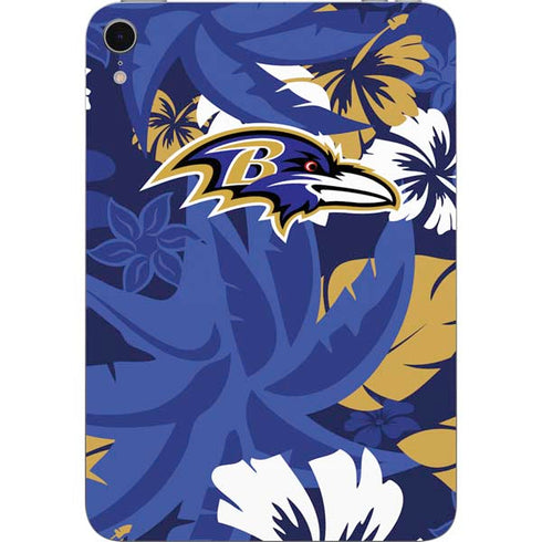 NFL Baltimore Ravens Tropical Print Apple iPad Mini Skin