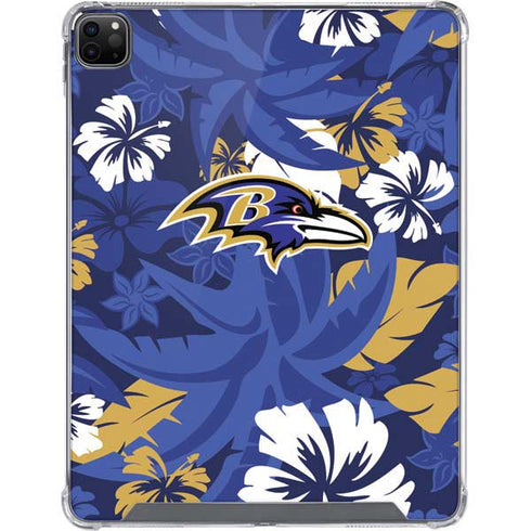 NFL Baltimore Ravens Tropical Print iPad Cases