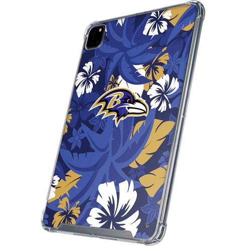 NFL Baltimore Ravens Tropical Print iPad Cases
