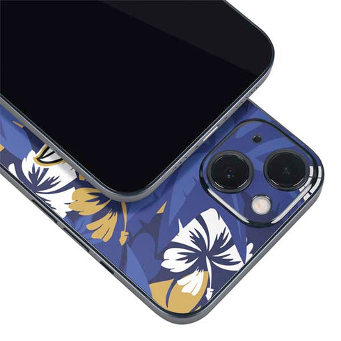 NFL Baltimore Ravens Tropical Print iPhone 15 Skin