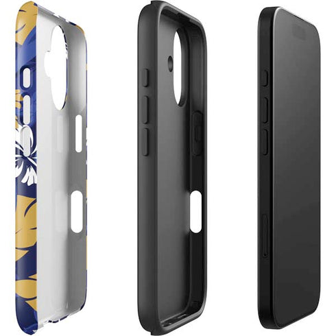 NFL Baltimore Ravens Tropical Print iPhone 16 Impact Case