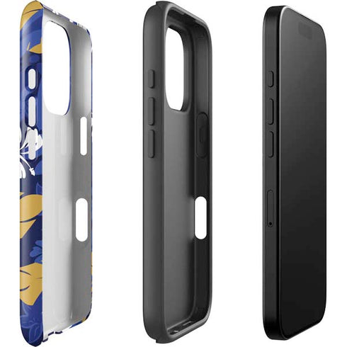 NFL Baltimore Ravens Tropical Print iPhone 16 Pro Impact Case