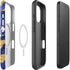 NFL Baltimore Ravens Tropical Print iPhone 16 Pro Magsafe Impact Case