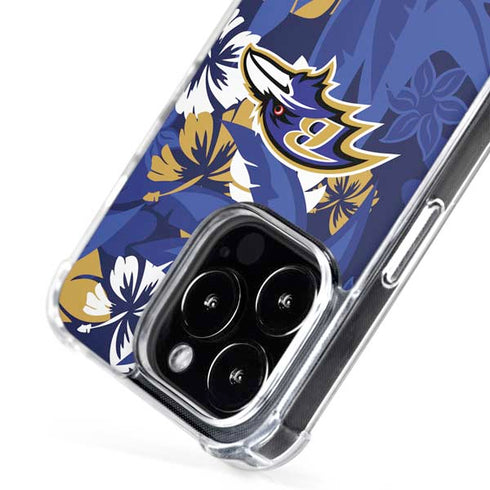 NFL Baltimore Ravens Tropical Print iPhone 16 Pro Max MagSafe Case