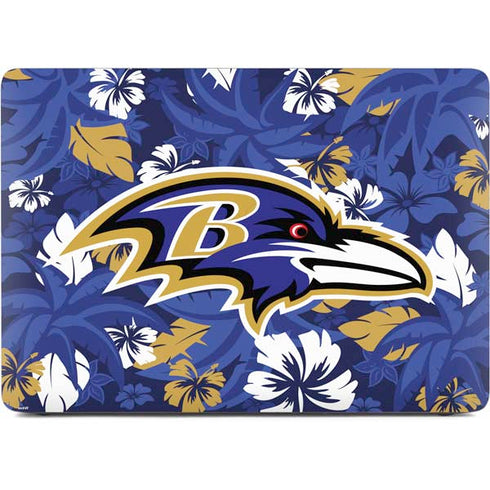 NFL Baltimore Ravens Tropical Print Apple MacBook Air Skin