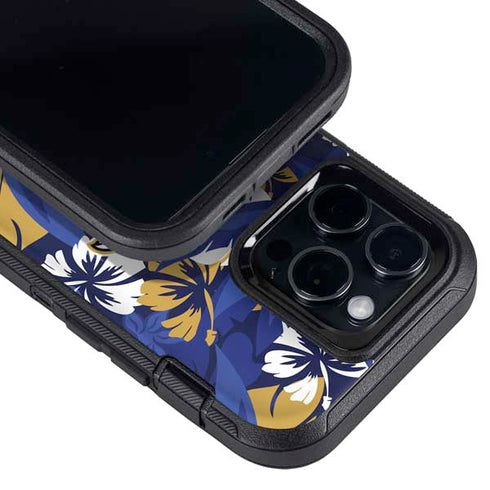 NFL Baltimore Ravens Tropical Print Otterbox Defender iPhone Skin