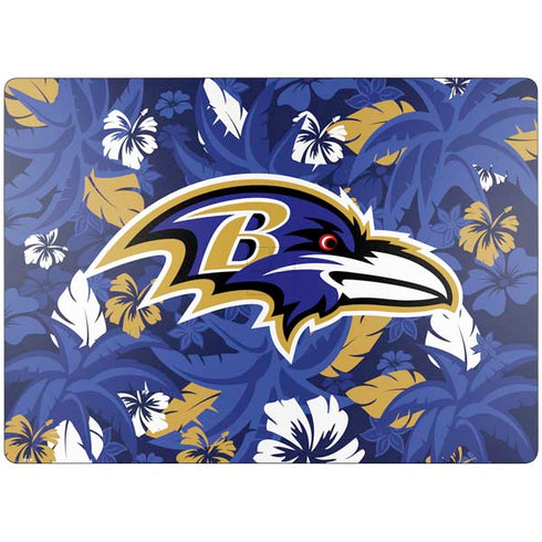 NFL Baltimore Ravens Tropical Print Surface Laptop 7 13.8in Skin
