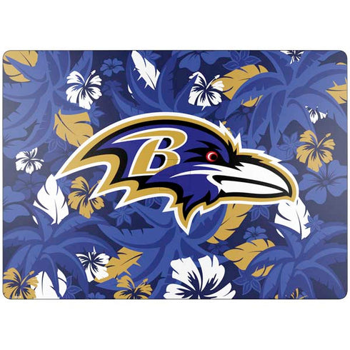 NFL Baltimore Ravens Tropical Print Surface Laptop 7 15in Skin