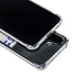 NFL Baltimore Ravens White Striped Galaxy A36 5G Clear Case