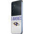 NFL Baltimore Ravens White Striped Galaxy A36 5G Skin