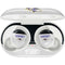 NFL Baltimore Ravens White Striped Galaxy Buds Plus Skin