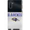 NFL Baltimore Ravens White Striped Galaxy Note 10 Pro Case