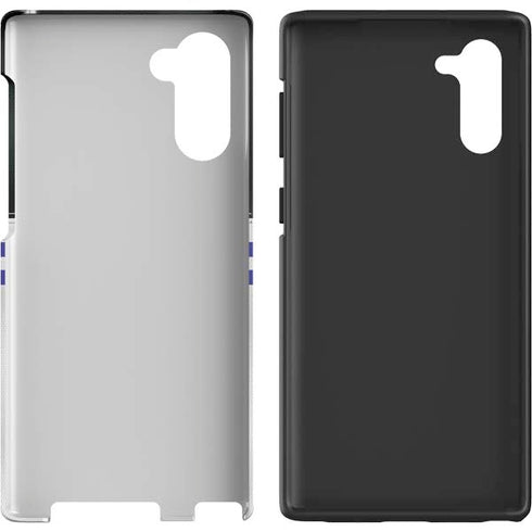 NFL Baltimore Ravens White Striped Galaxy Note 10 Pro Case