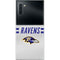 NFL Baltimore Ravens White Striped Galaxy Note 10 Skin