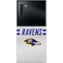 NFL Baltimore Ravens White Striped Galaxy Note 10 Skin