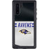 NFL Baltimore Ravens White Striped Galaxy Cases