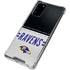 NFL Baltimore Ravens White Striped Galaxy Note20 5G Clear Case